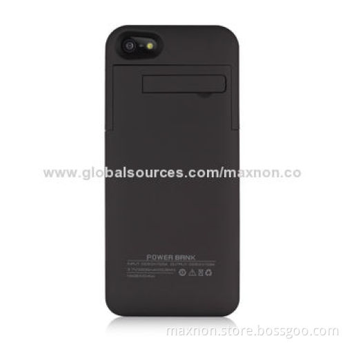 2,200mAh External Back Battery Case for iPhone 5/5C/5S, 3-in-1 with Changeable Faceplate
